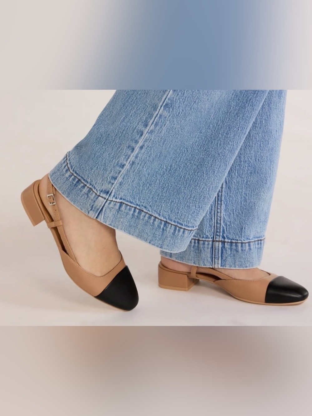BRAND NEW CHANEL STYLE SLINGBACK SHOES